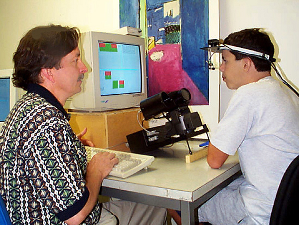 williams syndrome eyes. to record eye movements