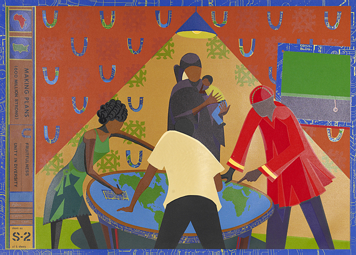 31, 2008--A new exhibition of African American art, “In Remembrance: Artists 