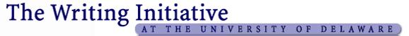 The Writing Initiative at the University of Delaware