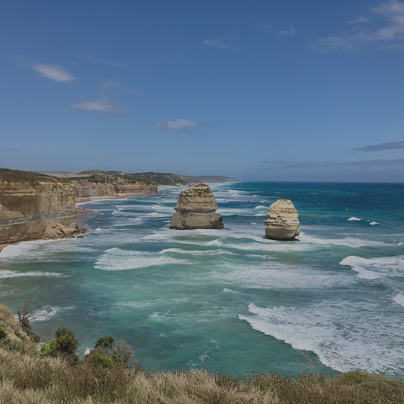 A view of the seven sisters in Australia
