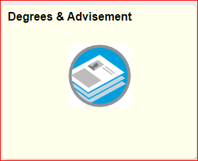 Degrees & Advisement Tile