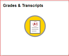 Grades & Transcript Tile