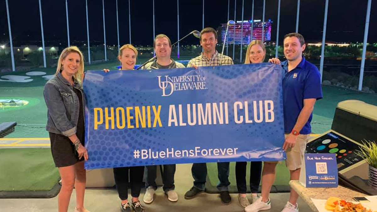 University of Delaware Phoenix Alumni Club events.