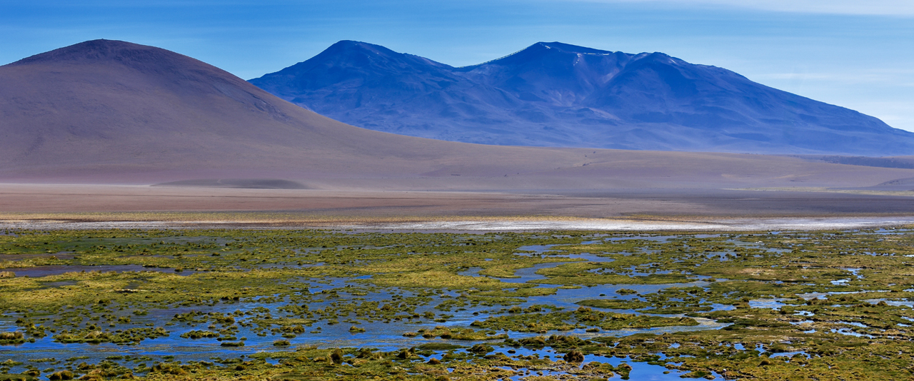 A photo of a landscape in Chile