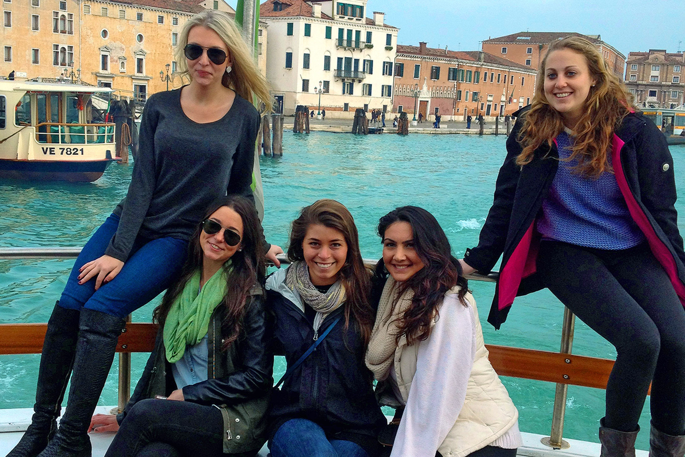 Italian Studies students study abroad in Italy