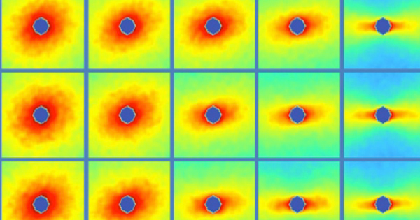 This image was obtained during a neutron scattering experiment. This image was obtained during a neutron scattering experiment.