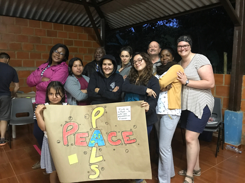 Peace Camp in Colombia Peace Camp in Colombia