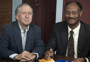 Bob Hampel and Freeman Williams