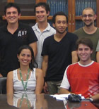 Engineering researchers and students from Colombia