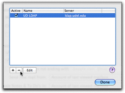 Delete any existing UD LDAP servers