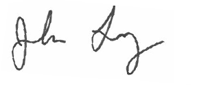 signature of Executive Vice President John Long