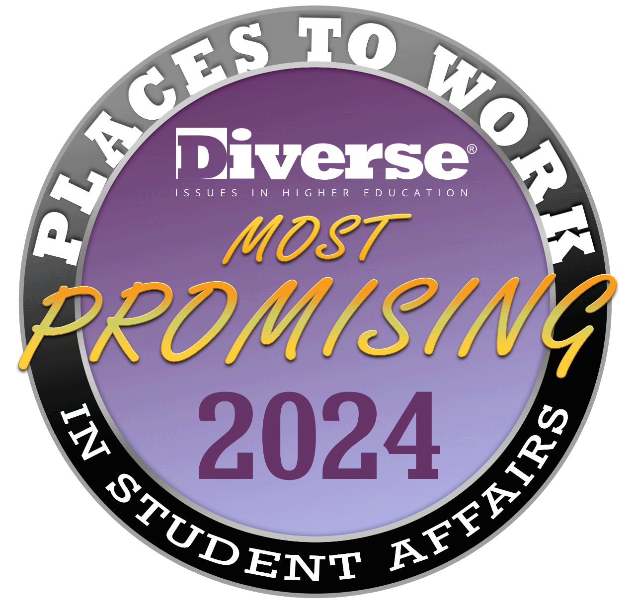 2024 Most Promising Places to Work in Student Affairs Emblem