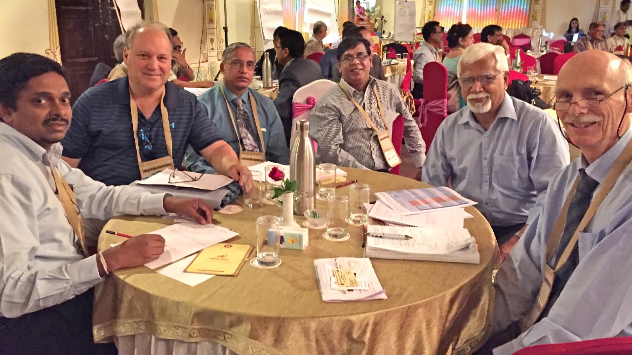 UD's David Wunsch at the South Asia Groundwater Forum