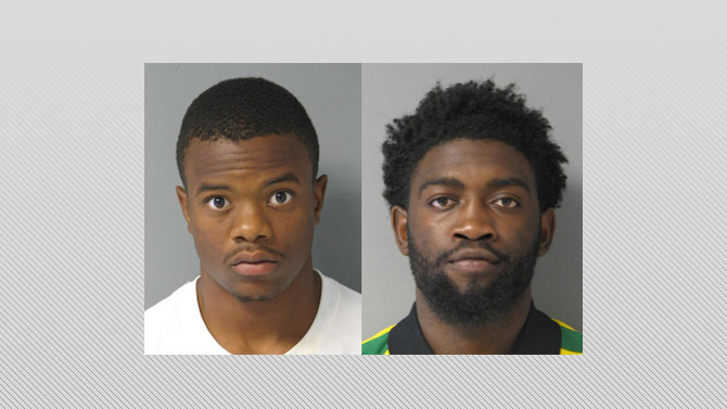 Stewart Clarke Laqwin K. Stewart (left) and Marquis T. Clarke