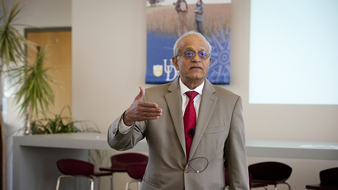 National Institute of Food and Agriculture, Dr. Sonny Ramaswamy was appointed by President Barack Obama to serve as director of the National Institute of Food and Agriculture (NIFA). NIFA provides funding to catalyze transformative discoveries, education, and engagement to solve societal challenges. 
Prior to starting at NIFA on May 7, 2012, Dr. Ramaswamy held a number of academic positions, including: dean of Oregon State’s College of Agricultural Sciences; director of Purdue’s Agricultural Research Programs; university distinguished professor and head of Kansas State’s Entomology Department; and professor of entomology at Mississippi State. 
Sonny has been a successful scientist, educator, and administrator. He has received research grants from many federal agencies, including NIFA, NSF, NIH, EPA, and USAID, as well as from state agencies, commodity groups, and industry for his research in the area of integrative reproductive biology of insects. He has published over 150 journal articles, book chapters, and a book. He is an award-winning teacher, and has mentored a number of high school, undergraduate, graduate, and post-doctoral students. He has received a number of awards and honors, including being named Fellow of the American Association for the Advancement of Science and Fellow of the Entomological Society of America . 
Dr. Ramaswamy has had excellent success in capital campaigns and fund-raising to create endowments for faculty professorships, student scholarships and fellowships, including creation of the Leadership Academy at Oregon State University, support of research, extension, and outreach, infrastructure improvements, construction of new facilities for research, education, and outreach, including the Kansas State University Insect Zoo. 
Dr. Ramaswamy received his Bachelor of Science degree in agriculture and Master of Science degree in entomology from the University of Agricultural Sciences, Bangalore, India. His doctorate is in entomology from Rutgers University. He is also a graduate of Harvard University’s Management Development Program.