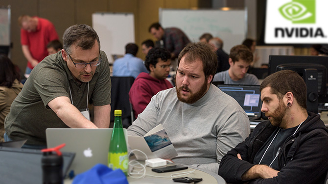 Hack-A-Thon - 5/2/16 The first university GPU Programming Hack-A-Thon, student groups have 5 days to write code and make presentations.