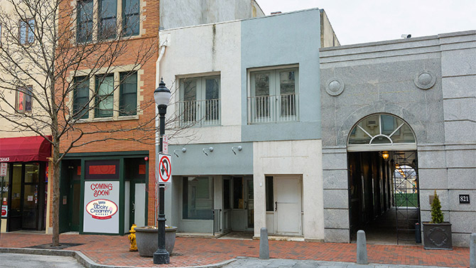 Photos of the UD Creamery's future location (and surrounding area) in the City of Wilmington at 815 North Market. - (Evan Krape / University of Delaware)