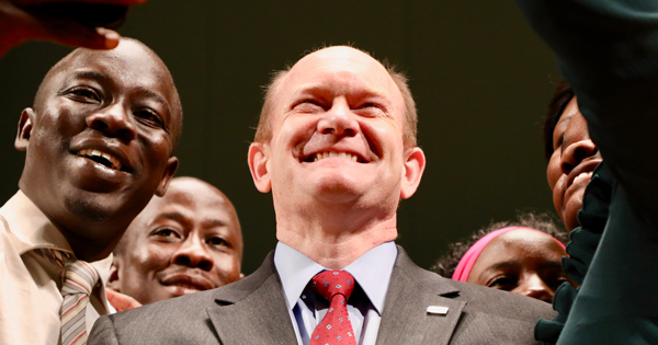 In July, U.S. Senator Chris Coons addressed young global leaders, here at the University of Delaware as part of the Mandela Washington Fellowship, SUSI Women’s Leadership Program and the Student Leaders Program. 
