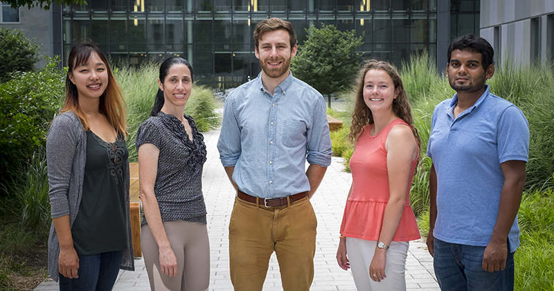 Kyra Kim, Amanda Rosier, Matthew Fischel, Margaret (Maggie) Capocci and Mohammad Afsar are the 2017 DENIN Fellows for this year, August 2, 2017.