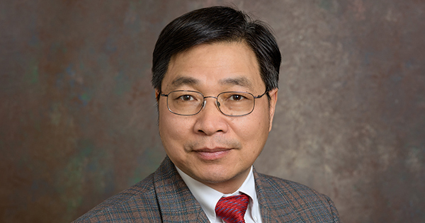 2016 publicity photo of Jinfa Cai, professor of Mathematical Sciences. - (Evan Krape / University of Delaware)