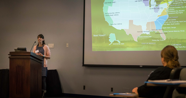 Kari St. Laurent, research coordinator with DNREC Coast Programs