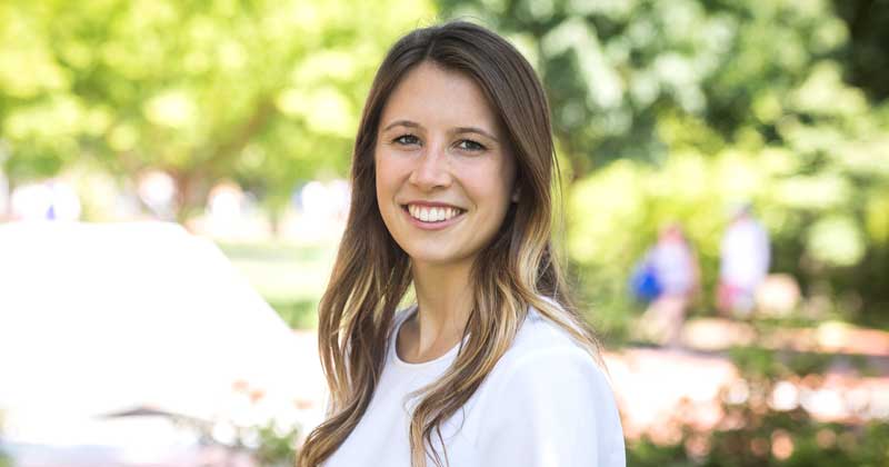Courtney Mainwaring - 4.0 GPA Senior Accounting major Courtney Mainwaring was the sole graduate to earn recognition as the senior with the highest cumulative grade point index.