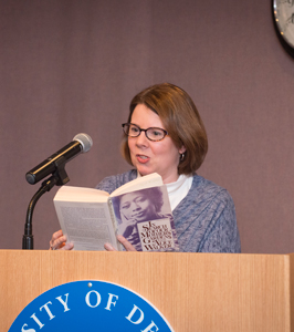 The Third Annual African American Read-In held in the Class of 1941 Lecture Room in Morris Library University of Delaware