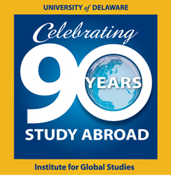 study abroad 90 years logo
