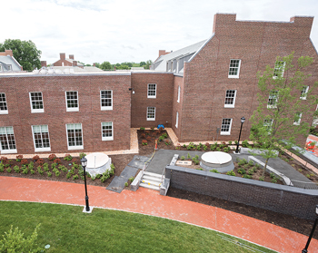 Image of new residence hall and dining hall