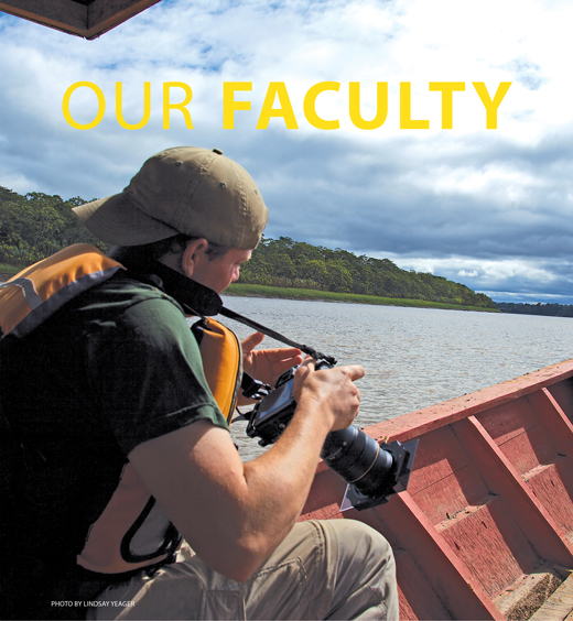 Faculty title page-image of Jon Cox in Peru