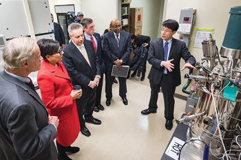 Through the new National Institute for Innovation in Manufacturing Biopharmaceuticals, UD will work with 150 partners nationwide to develop ways to make the next generation of medicines and patient therapies. Additionally, the Rapid Advancement in Process Identification Deployment will focus on less expensive, more energy-efficient ways to manufacture chemicals.