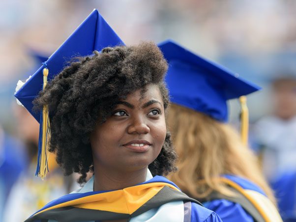 The 170th Commencement Ceremonies for the University of Delaware which graduated the Class of 2019. The commencement speaker was Matt Nagy, a UD alum from the class of 2001 and  the first UD alumnus to earn a head coaching position in the National Football League, becoming head coach of the Chicago Bears in 2018.