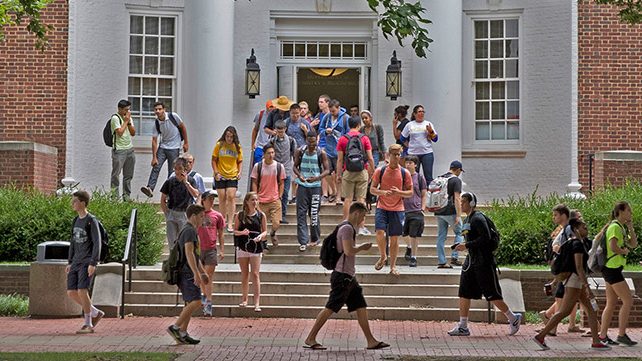 Blue Hen Spirit Friday on the Green before Saturday's football game against Lafayette.