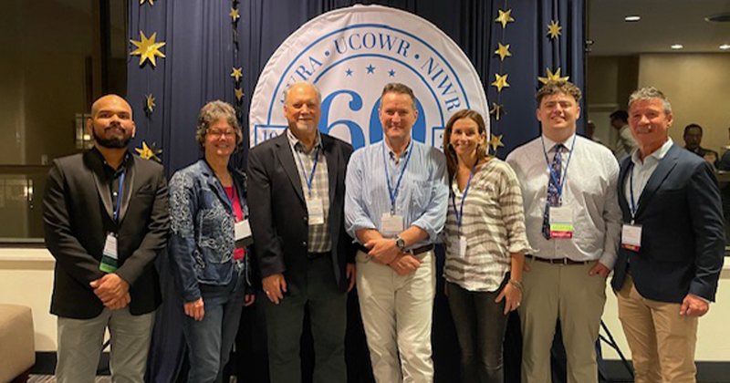 UDWRC and Delaware colleagues Photo of UDWRC and Delaware colleagues at 60th anniversary joint conference for water resource organizations