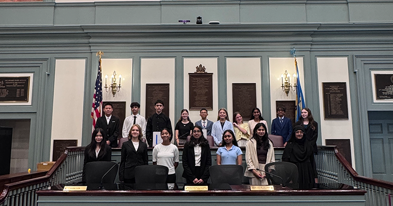 Participants of the 2026 Delaware Civics Bee 
