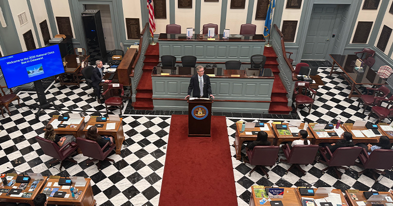 2026 Delaware Civics Bee at Legislative Hall in Dover