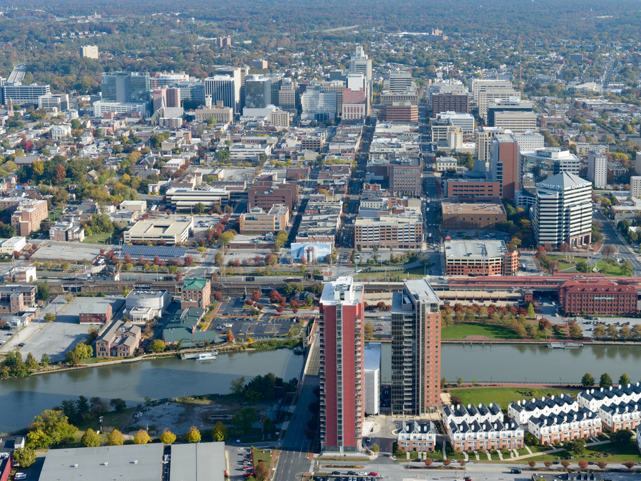 Wilmington city skyline