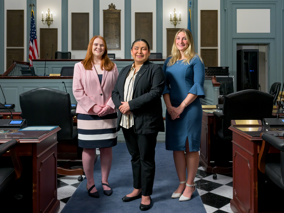 Legislative Fellows at Dover Legislative Hall
