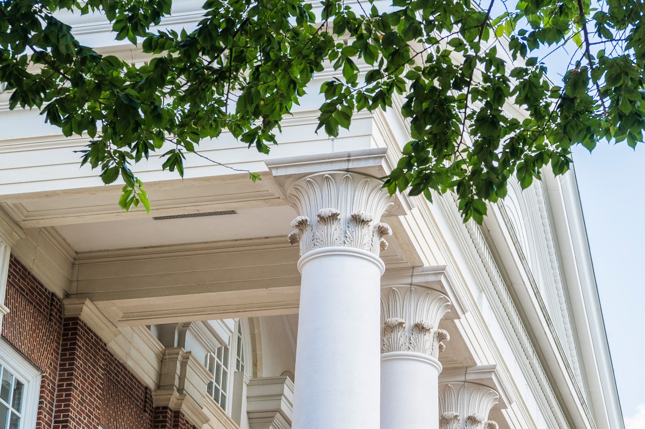 Campus Beauty Columns Green