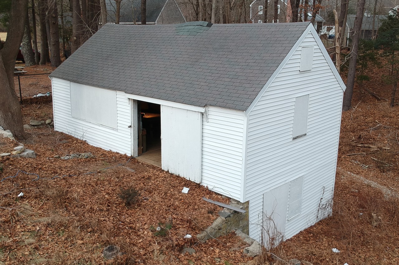 Exterior of the Sampson-White Joiner Shop