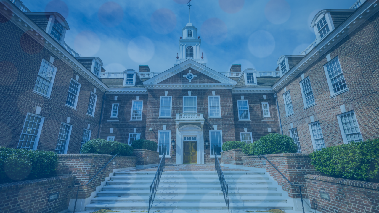 Legislative Hall in Dover, Delaware