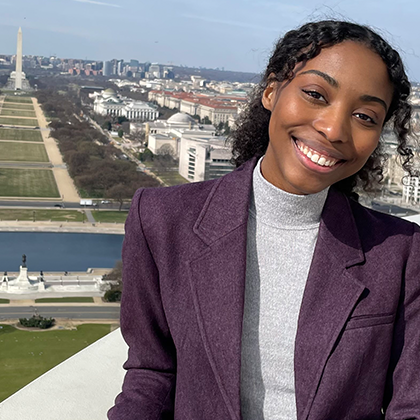 Anaya Harrison in Washington DC