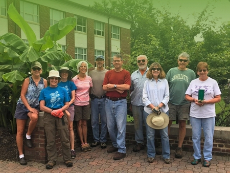 UDBG Volunteers posing after a successful day.