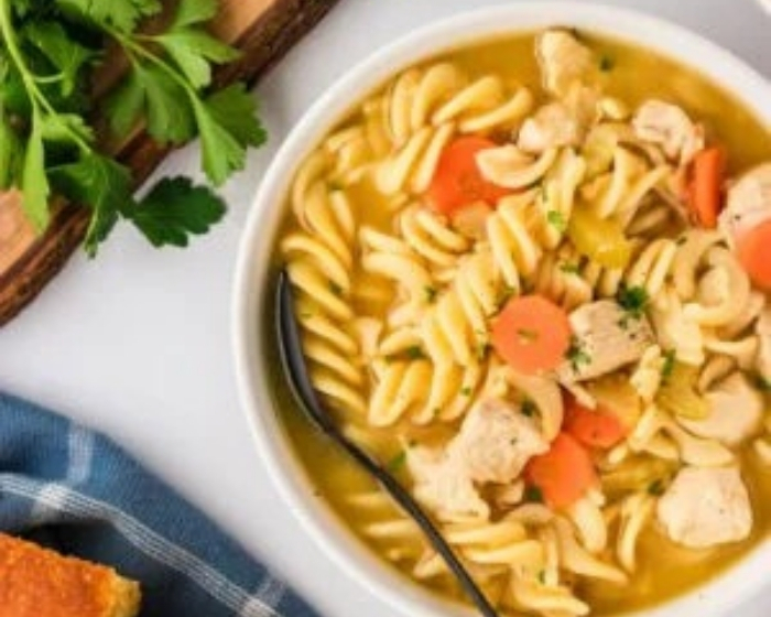 Chicken noodle soup.
