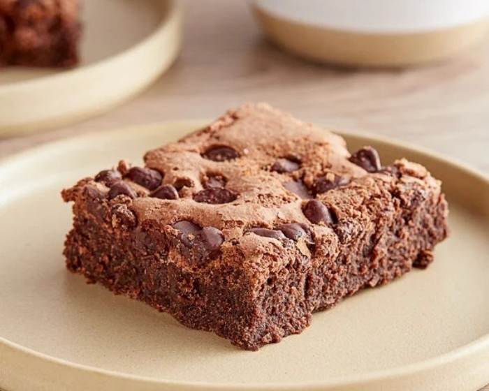 Chocolate chip brownies.