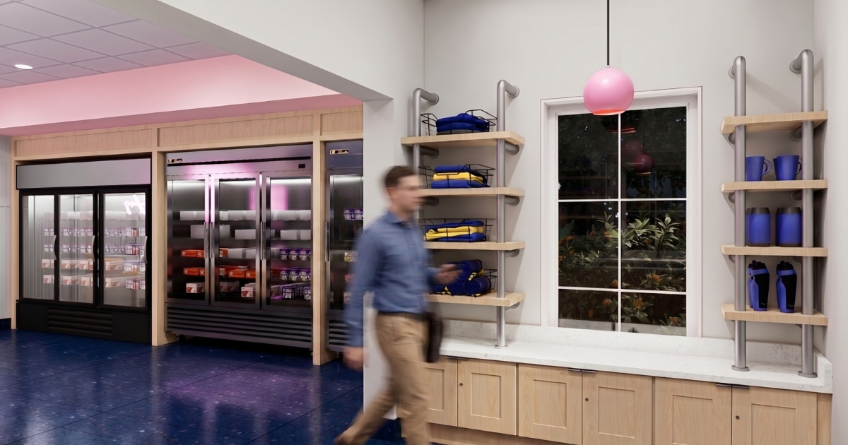 UDairy Indoor rendering