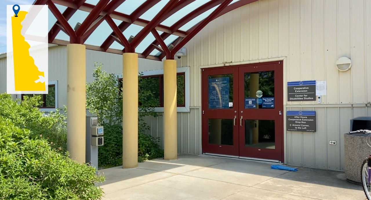 An outside view of the New Castle County Extension Office