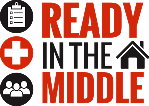 Ready in the middle logo