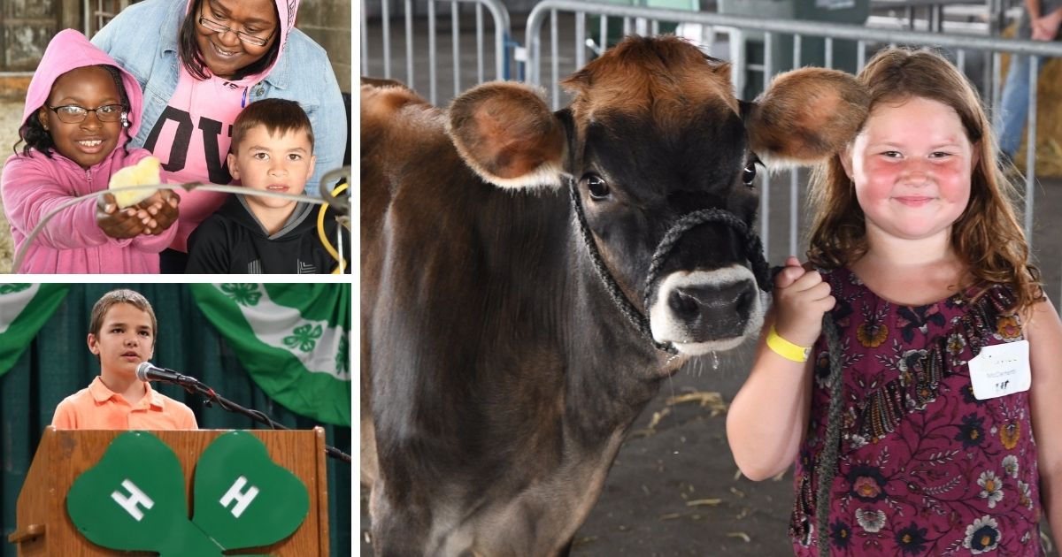 4-H Kids having fun at events