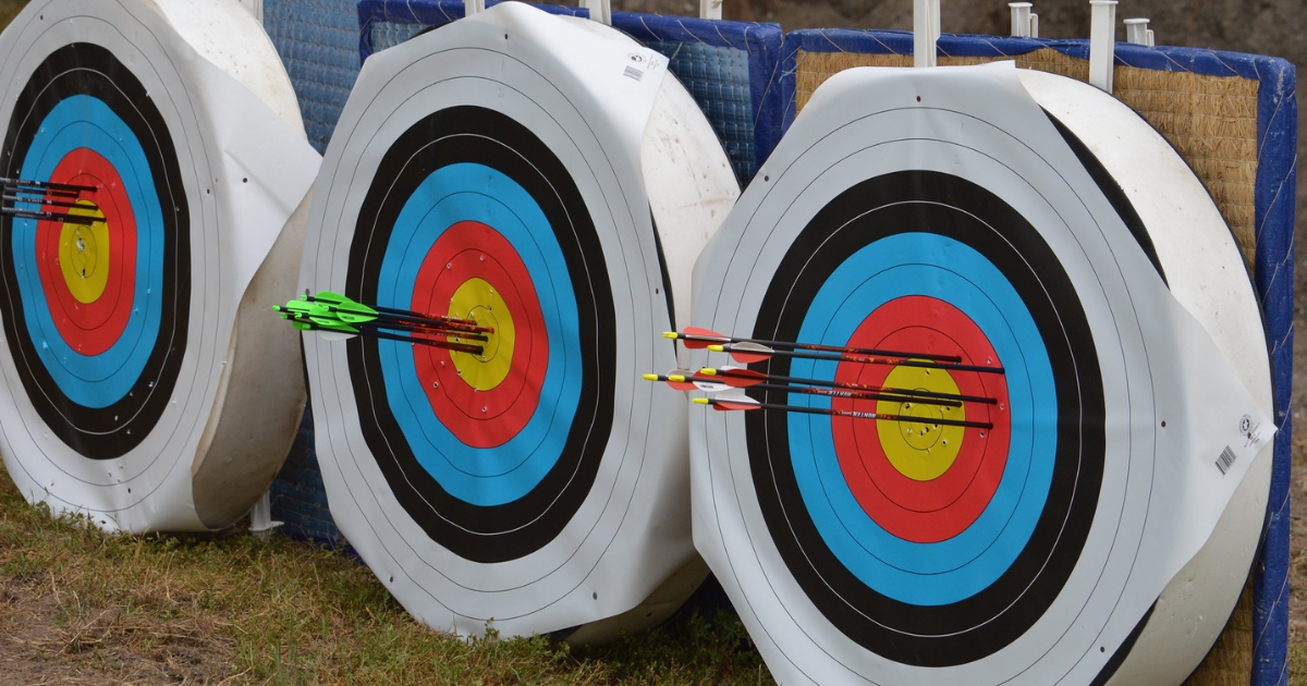 Archery targets.